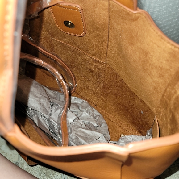 TRENDY SATCHEL BAG AND MINI BAG SET - Picture 3 of 5